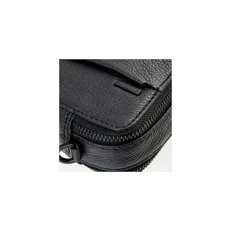 Sacoche main homme CONTI 1812218 noir détail