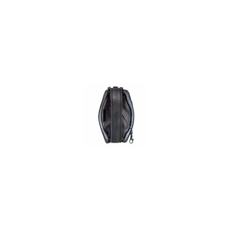 Sacoche main homme CONTI 1812218 noir ouvert