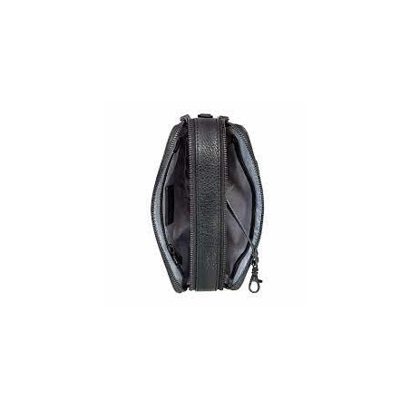Sacoche main homme CONTI 1812218 noir ouvert