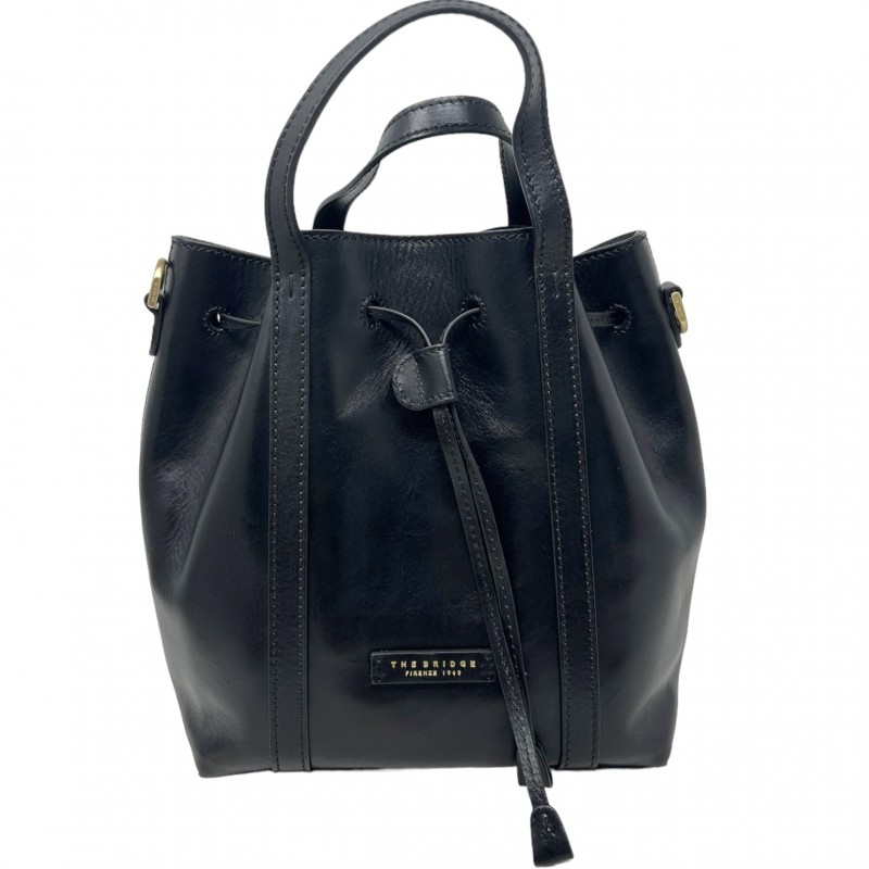 bucket bag sac seau the bridge noir  face2