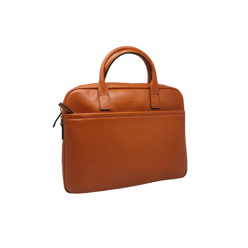 Porte document orange KATANA cuir 69361 face