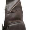 Gérard Henon Sac monobretelle 5258 ARIZONA marron chocolat détail