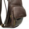Gérard Henon Sac monobretelle 5258 ARIZONA marron chocolat poche avant