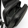 Sac holster homme Gérard Henon 8150 Sahara noir dessus ouvert