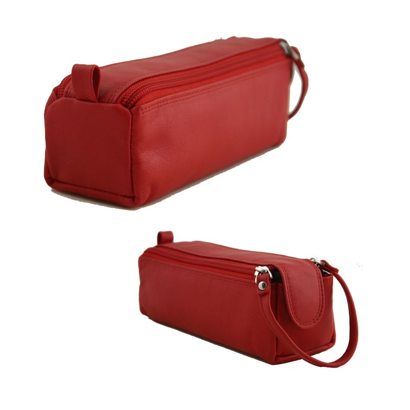 Trousse à crayons Gérard HENON 33594 ROUGE face
