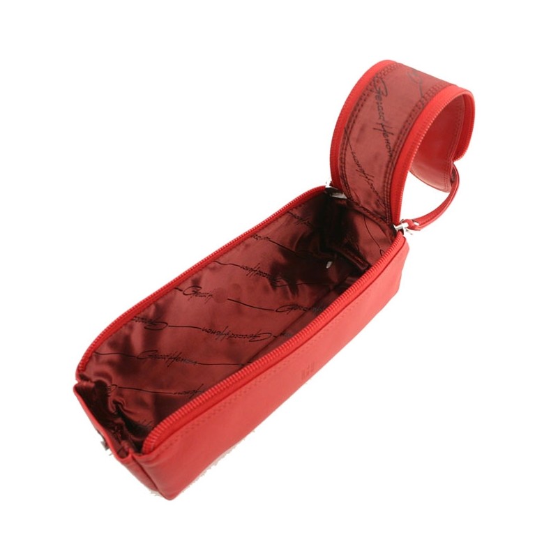 Trousse à crayons Gérard HENON 33594 rouge ouvert