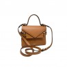 Sac Emilie Le Tanneur double rabat tan face