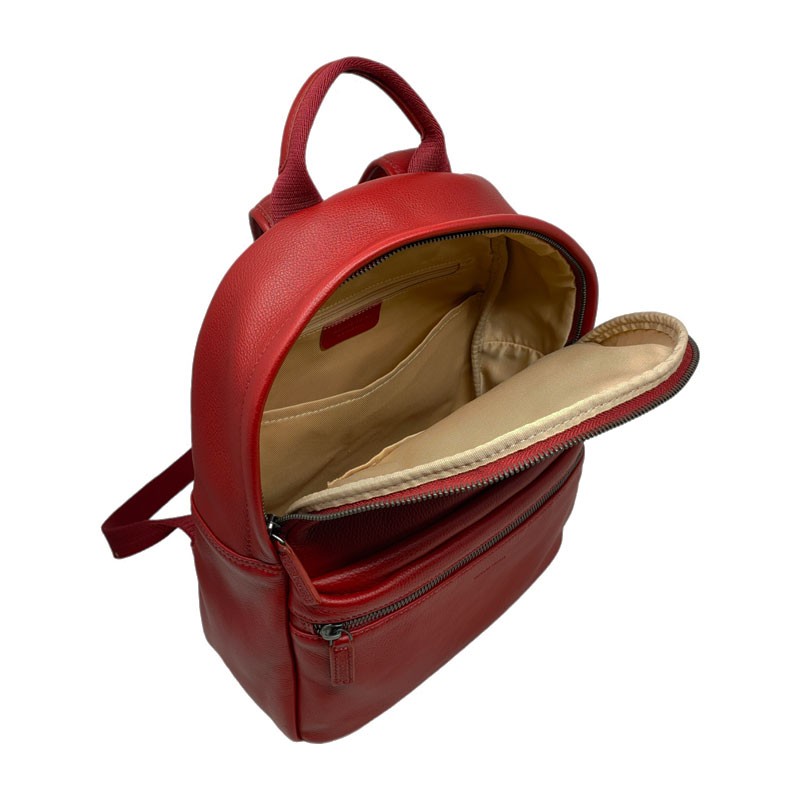 Petit sac à dos Gérard Henon 6967 AMSTERDAM rouge dessus