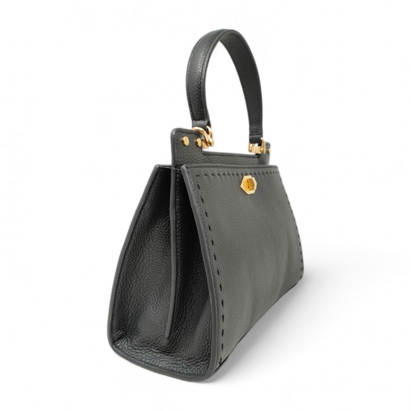 Sac dame Pourchet Trianon noir bandoulière 78072 cote