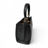 Sac dame Pourchet Trianon noir bandoulière 78072 ouvert
