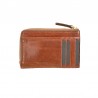 Etui papiers The Bridge 017101 marron ligne Story dos