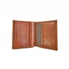Porte-cartes The Bridge 014820 marron ligne Story ouvert