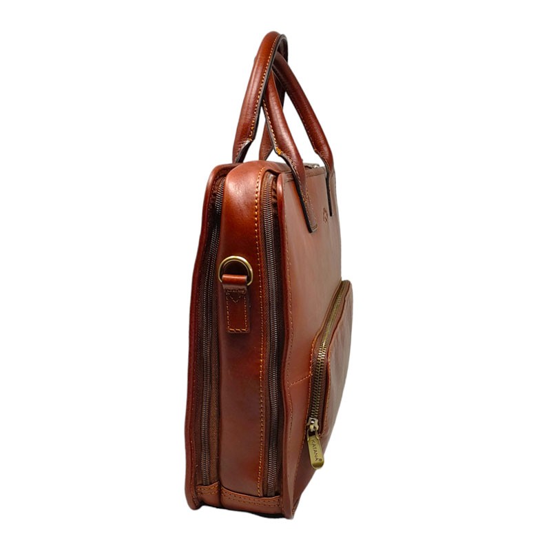 Sac porte document KATANA 31144 marron coté