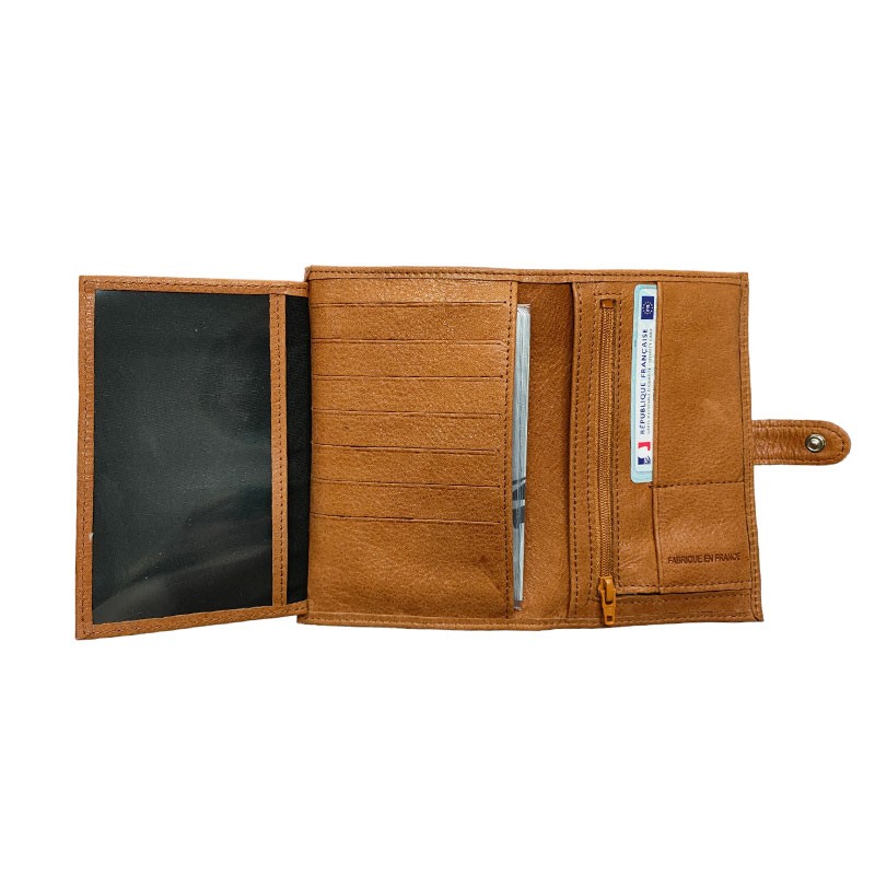 GRAND PORTEFEUILLE DAME FRANDI MIEL