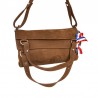 Charles et Charlus Touquet M cuir taurillon couleur marron chocolat rabat