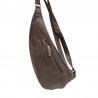 GERARD HENON Sacoche monobretelle 7158 VINTAGE marron foncé dos