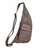 GERARD HENON Sacoche monobretelle 7158 VINTAGE marron foncé face