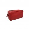 Trousse de toilette Berthille rouge face