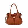 Sac porté main Arthur&Aston taille M cognac vue de face