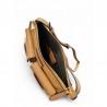 Sac trotteur zippé THE BRIDGE beige ouvert