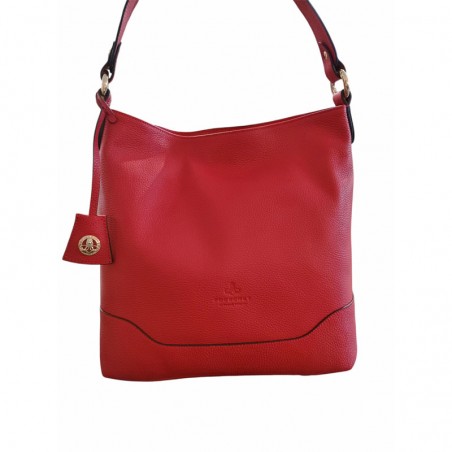 Sac dame POURCHET Paris rouge 73207