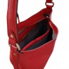 Sac dame POURCHET Paris rouge 73207 ouvert