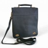 Sac homme format A4 noir face