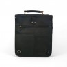Sac format a4 vertical homme noir dos
