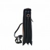 Sac format a4 vertical homme noir coté