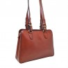 Sac épaule long KATANA marron face