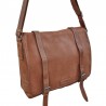 Sac Rabat MARCO grande taille cognac face