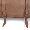 Sac Rabat MARCO grande taille cognac details