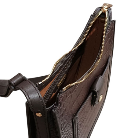sac épaule POURCHET ouvert
