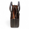 Sac main dame Pourchet Bride croco 25117 interieur