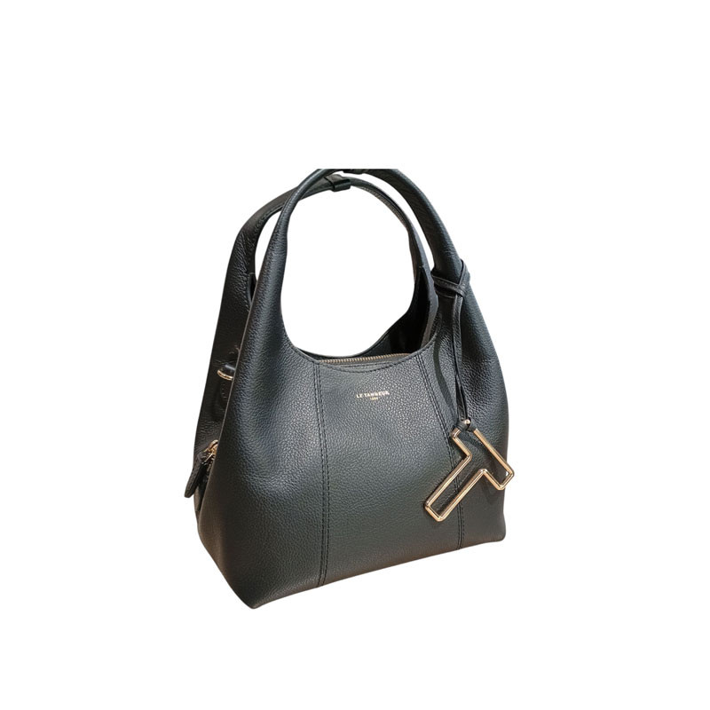 Le tanneur sac juliette porté main noir face