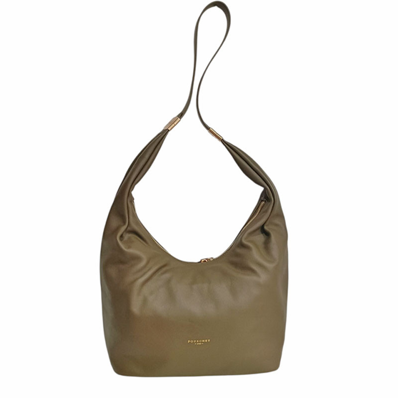 Sac Pourchet arche KAKI bandoulière longue