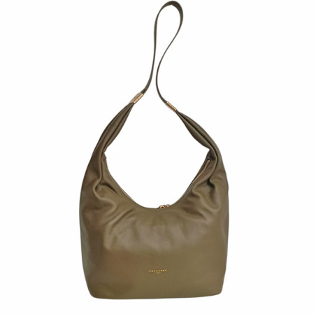 Sac Pourchet arche KAKI bandoulière longue