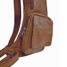 Bear design Sac Body bag 1817 cognac poche avant