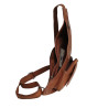 Bear design Sac Body bag 1817 cognac ouvert