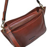 Gianni Conti sac épaule marron vue du dessus