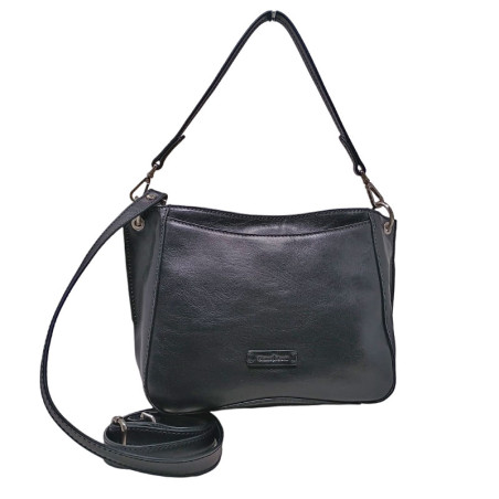 Gianni Conti sac épaule noir vue de face
