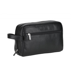 Trousse de toilette cuir Arthur aston 2212.31 noir