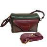 Sac dame The bride trotteur face bandoulière TRICOLORE