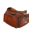 Sac banane HENON marron poches 2200