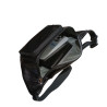 Sac banane HENON noir ouvert