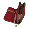 Katana portefeuille cuir 388052 rouge ouvert
