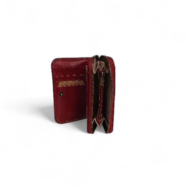 Katana portefeuille cuir 388052 rouge cartes