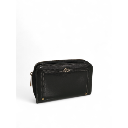 Katana portefeuille cuir 388052 noir face