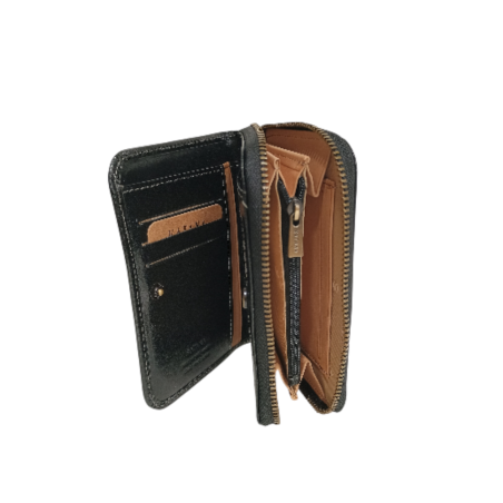 Katana portefeuille cuir 388052 rouge ouvert