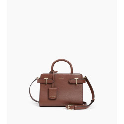 Le TANNEUR Emilie 1606 Sac poignée EBENE face